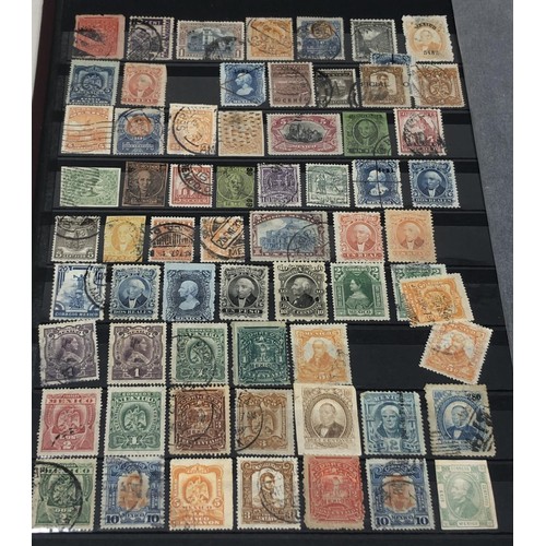 441 - A collection of world stamps, including Paraguay, Spanish Colony Cuba and others, in albums and loos... 