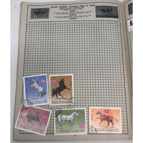 443 - Assorted world stamps, presentation packs and other items, loose and in albums (box)