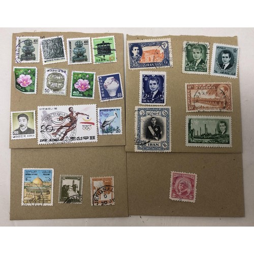 447 - Assorted stamps (box)