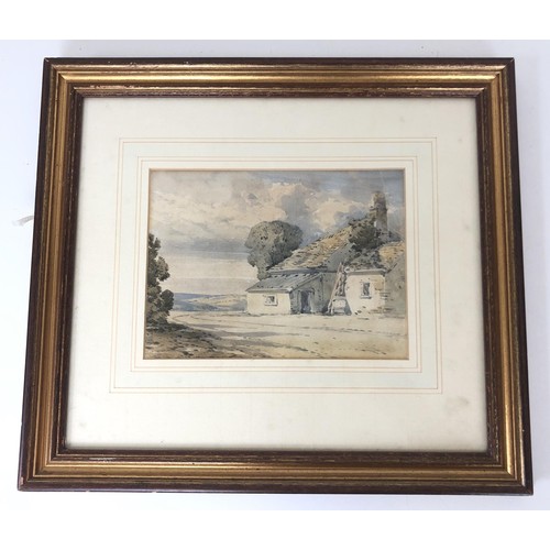 966A - James Edward Grace, landscape, watercolour, signed, 17 x 21 cm, landscape, watercolour, 17 x 23 cm, ... 