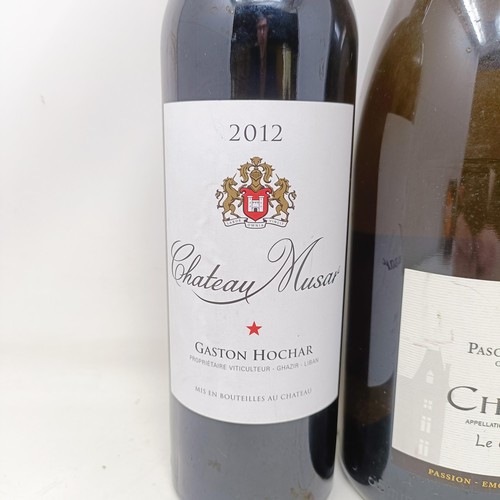 1203 - A magnum of Pascal Bouchard Chablis, 2015, and a bottle of Chateau Musar, 2012 (2)