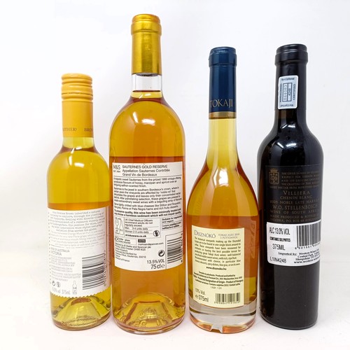 1207 - A bottle of Filhot Gold Reserve Sauternes, 1998, and three half bottles (4)