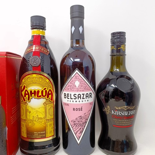 1217 - A bottle of El Dorado rum, aged 12 years, a bottle of Herradura tequila, and other spirits (10)