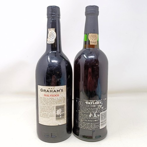 1236 - A bottle of Taylors LBV port, 1981, and a bottle of Grahams Malvedos vintage port, 1984 (2)