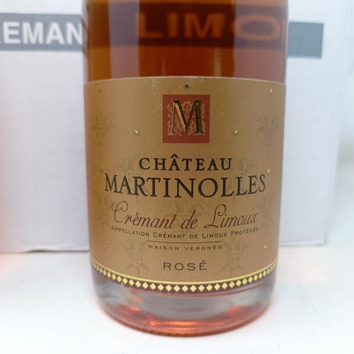 1237 - Six bottles of Chateau Martinolles, Crement de Limoux rose (6)