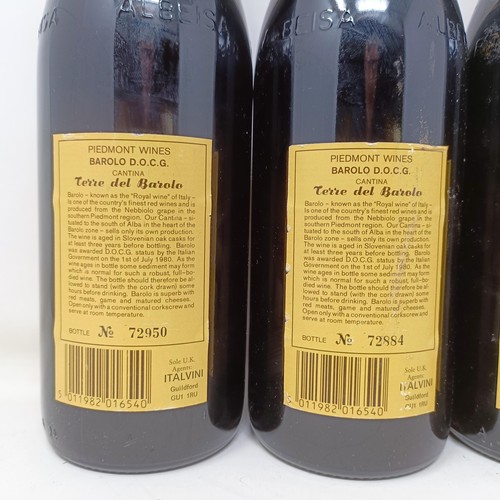 1242 - Four bottles of Barolo, 1986 (4)