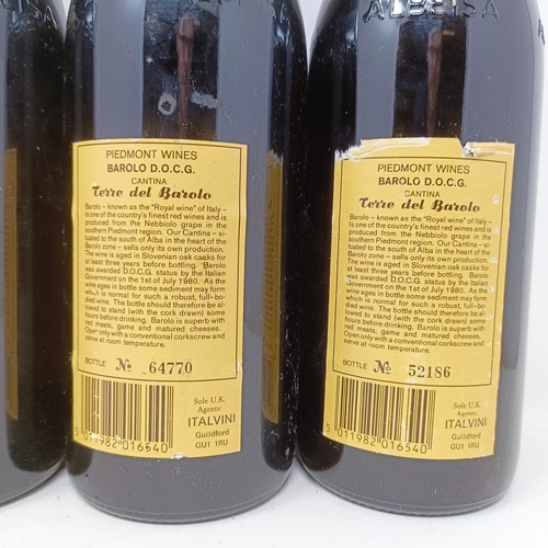 1242 - Four bottles of Barolo, 1986 (4)