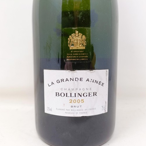 1244 - A bottle of Bollinger La Grande Annee, 2005