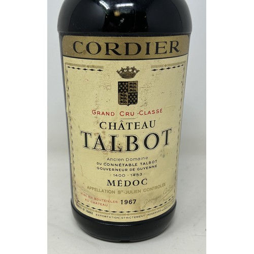 1320 - A bottle of Chateau Talbot, Medoc, 1967