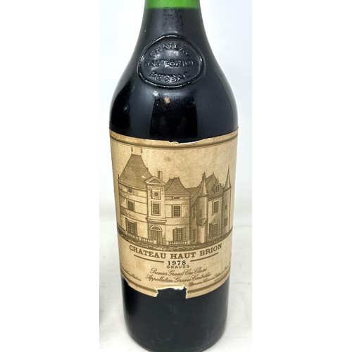 1323 - Two bottles of Chateau Haut Brion, 1978 (2)