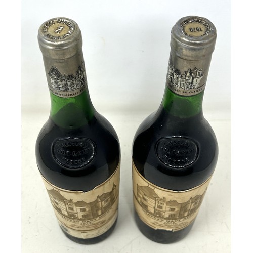 1323 - Two bottles of Chateau Haut Brion, 1978 (2)