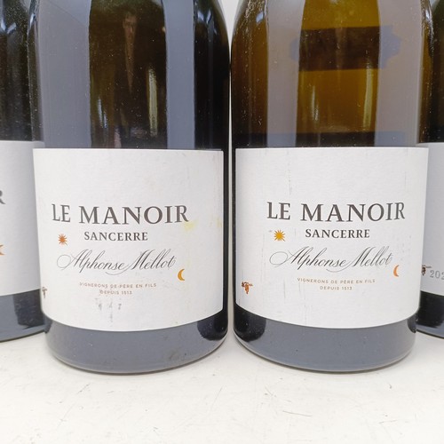 1256 - Four bottles of Le Manior Sancerre, 2022, and two other bottles (6)