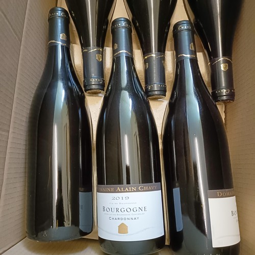 1261 - Twelve bottles of Bourgogne Chardonnay, Domaine Alain Chavy 2019 (12)