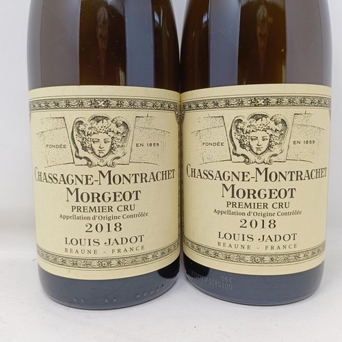 1262 - Two bottles of Louis Jadot Chassagne-Montrachet Morgeot Premier Cru, 2018 (2)