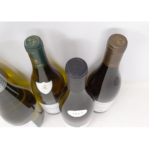 1263 - A bottle of Pouilly-Fume, 2018, another, 2019, and three other bottles (5)