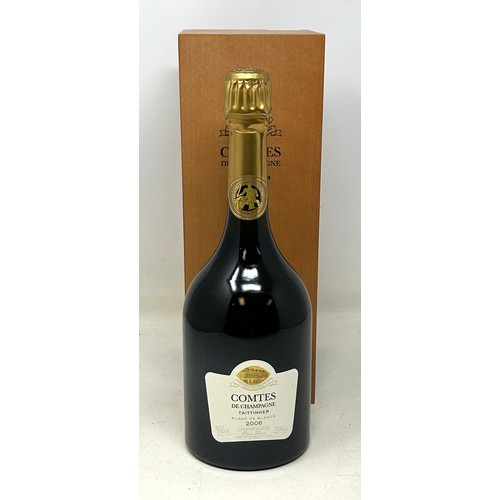 1333 - A bottle of Taittinger Comtes de Champagne, 2006, boxed