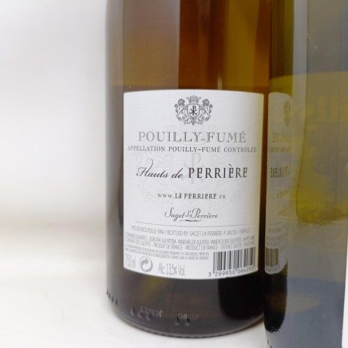 1263 - A bottle of Pouilly-Fume, 2018, another, 2019, and three other bottles (5)