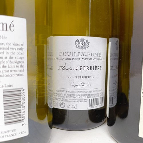 1263 - A bottle of Pouilly-Fume, 2018, another, 2019, and three other bottles (5)