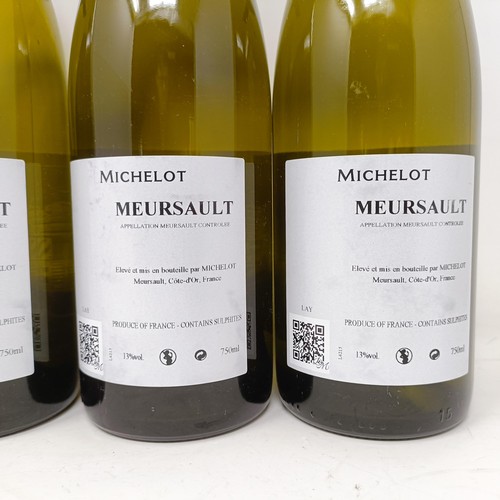 1270 - Four bottles of Meursault, Domaine Michelot, 2015 (4)