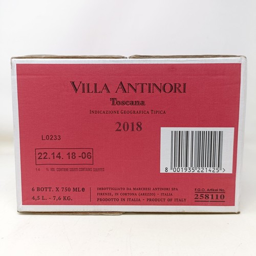 1281 - Six bottles of Villa Antinori Toscana (6)