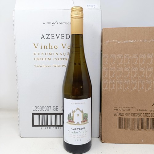 1291 - Six bottles of Altano, 2019, and six bottles of Azevedo, Vinho Verde, 2019 (12)