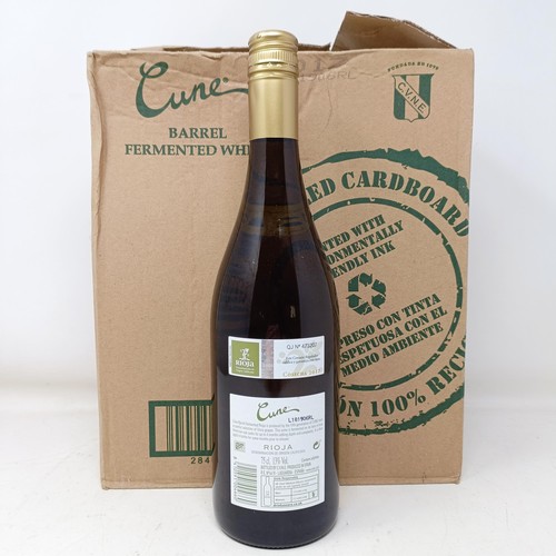 1296 - Six bottles of Cune white Rioja, 2017 (6)