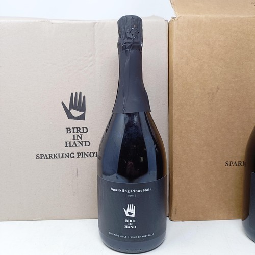 1297 - Six bottles of Bird In Hand sparkling Pinot Noir, 2018, and six others, 2019 (12)