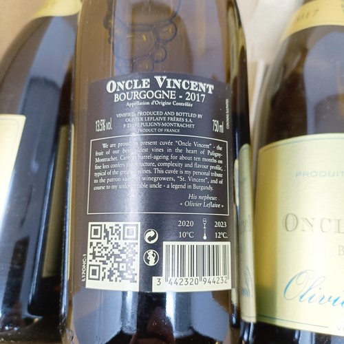 1311 - Six bottles of Oncle Vincent Bourgogne, 2017 (6)