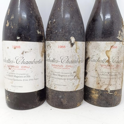 1336 - Three bottles of Ruchottes-Chambertin, 1988