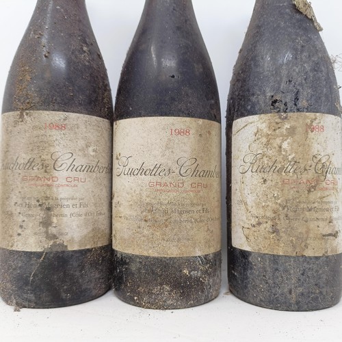 1337 - Three bottles of Ruchottes-Chambertin, 1988