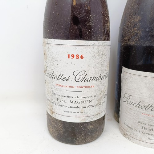 1342 - Three bottles of Ruchottes-Chambertin, 1986