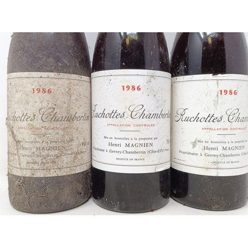 1347 - Three bottles of Ruchottes-Chambertin, 1986