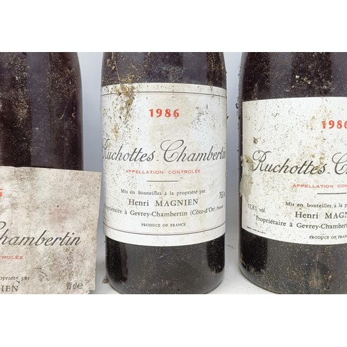 1348 - Three bottles of Ruchottes-Chambertin, 1986