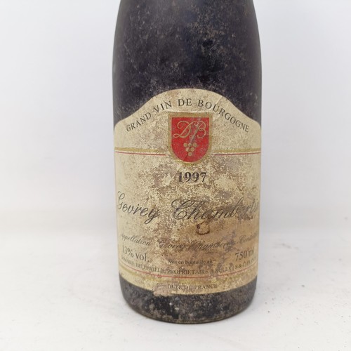 1351 - A bottle of Gevrey Chambertin, 1997