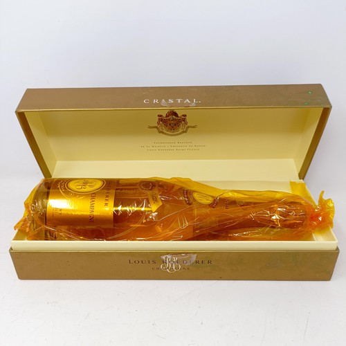 1356 - A bottle of Louis Roederer Cristal Champagne, 2002