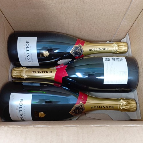 1315 - Six bottles of Bollinger champagne (6)