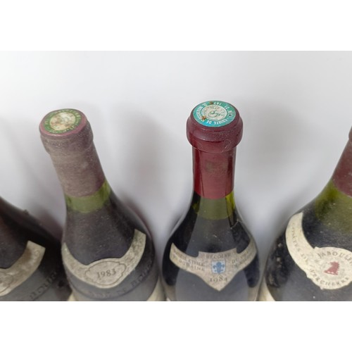 1357 - A bottle of Pommard Premier Cru, 1984, and four other bottles (5)