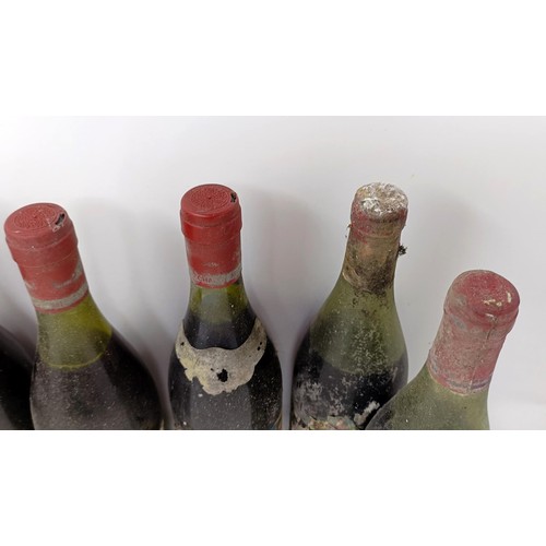 1359 - Four bottles of Domaine du Bouat, 1974, and three other bottles (7)