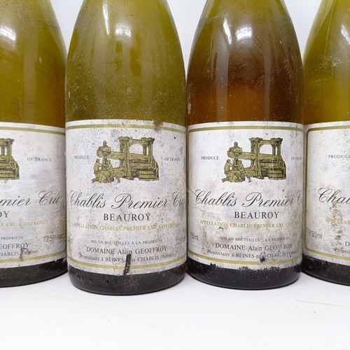 1361 - Four bottles of Chablis, and four other bottles (8)