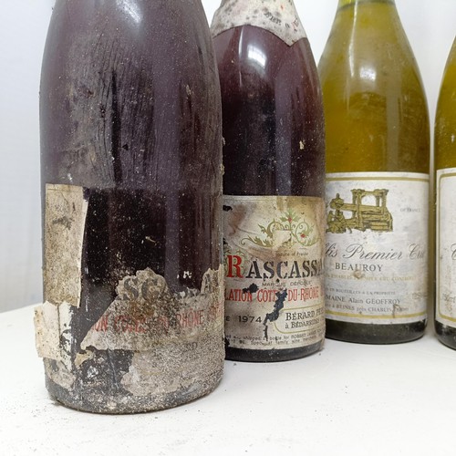 1361 - Four bottles of Chablis, and four other bottles (8)