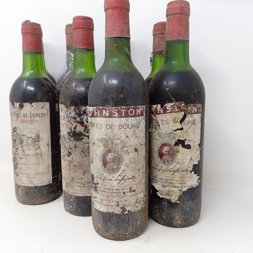 1364 - A bottle of Chateau Le Vieux Turc, and seven other bottles (8)