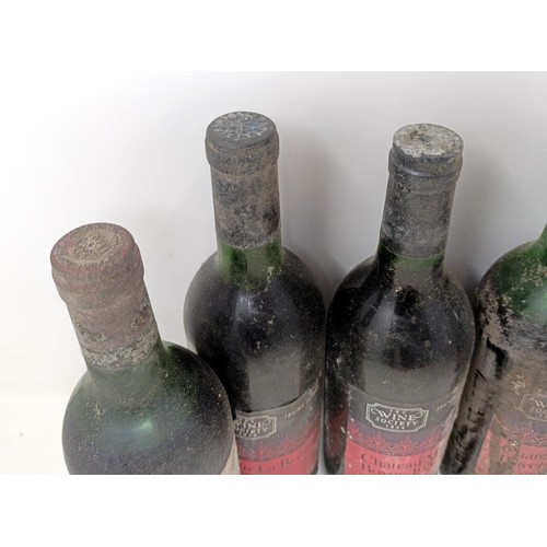 1367 - A bottle of Chateau Cheret Pitres, 1970, and five other bottles (6)