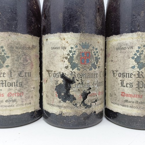 1371 - Three bottles of Vosne-Romanee, 1986 (3)