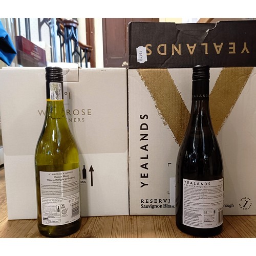 1314 - Five bottles of Yealands, Sauvignon Blanc, 2019, and six bottles of Cederberg, Chenin Blanc, 2019 (1... 