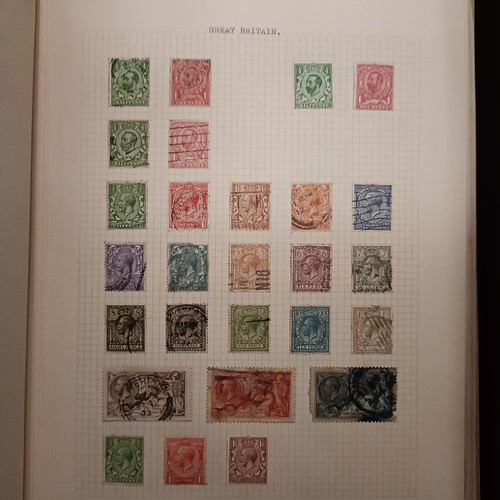 427 - Assorted world stamps, in albums and loose (box)