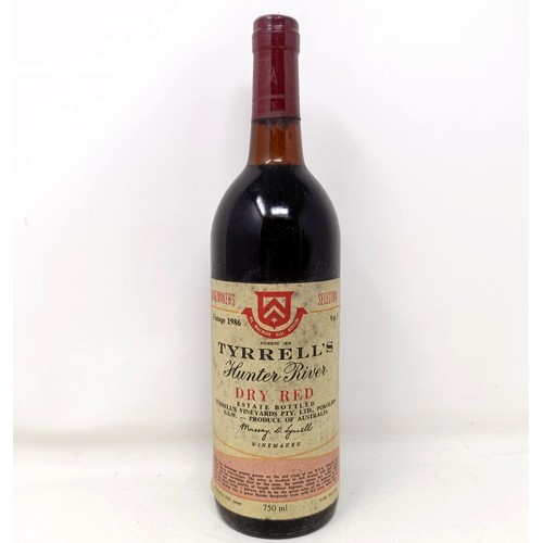 1251 - A half bottle of Pomerol, 1992, a bottle of Tyrrell's Hunter River, 1986, a half bottle of Tokaji As... 