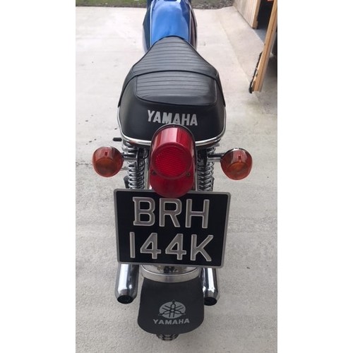 1972 Yamaha CS3 ERegistration number BRH 144KFrame number 108332Engine ...