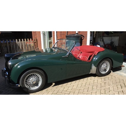 35 - 1956 Triumph TR2<br />Registration number XWA 421<br />Chassis number TS 8243<br />Engine number TS ...