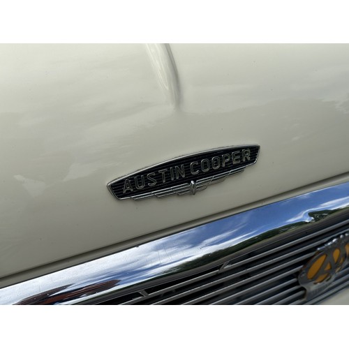 36 - 1966 Austin Mini Cooper Mk 1<br />Registration number KBA 679E<br />Chassis number C-A2S7/952554<br ...