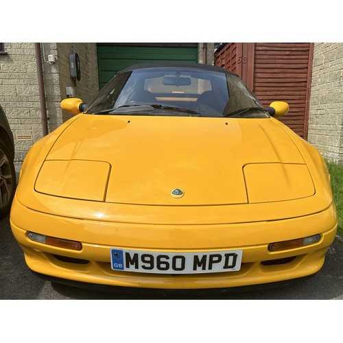 42 - 1995 Lotus Elan S2<br />Registration number M960 MPD<br />Chassis number SCC100ZT1SHA26563<br />Engi...
